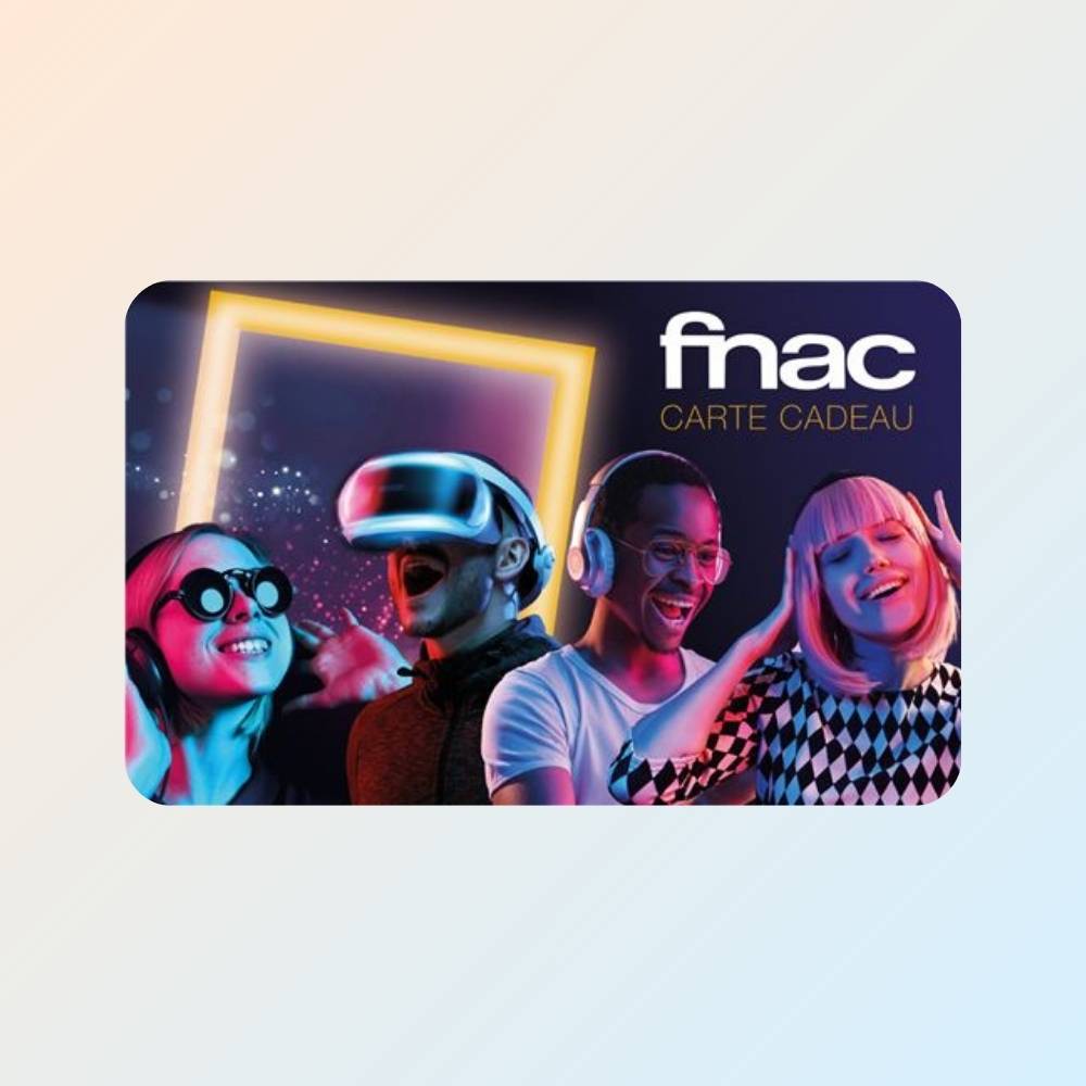 Avis Ikibook – Carte cadeau Fnac, un cadeau pratique et flexible pour offrir livres, musique, high-tech et culture