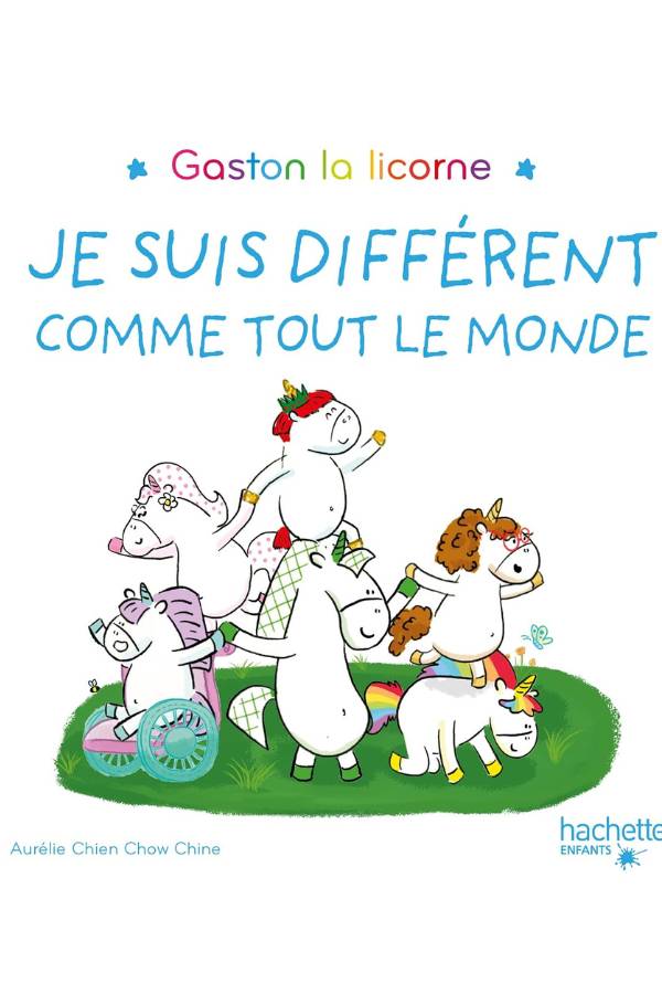 Avis Ikibook – Gaston – Je suis différent comme tout le monde d’Aurélie Chien Chow Chine (couverture)