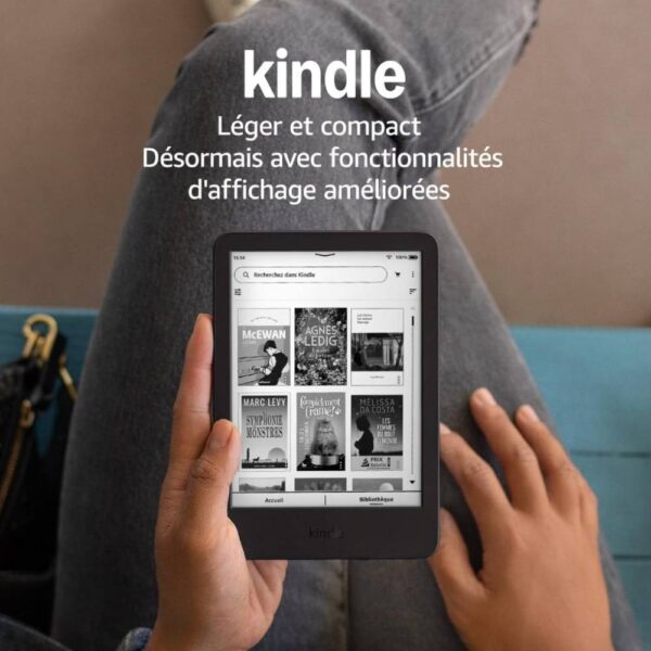 Avis Ikibook – Liseuse Amazon Kindle 16 Go, liseuse compacte et abordable avec écran e-ink et 16 Go de stockage