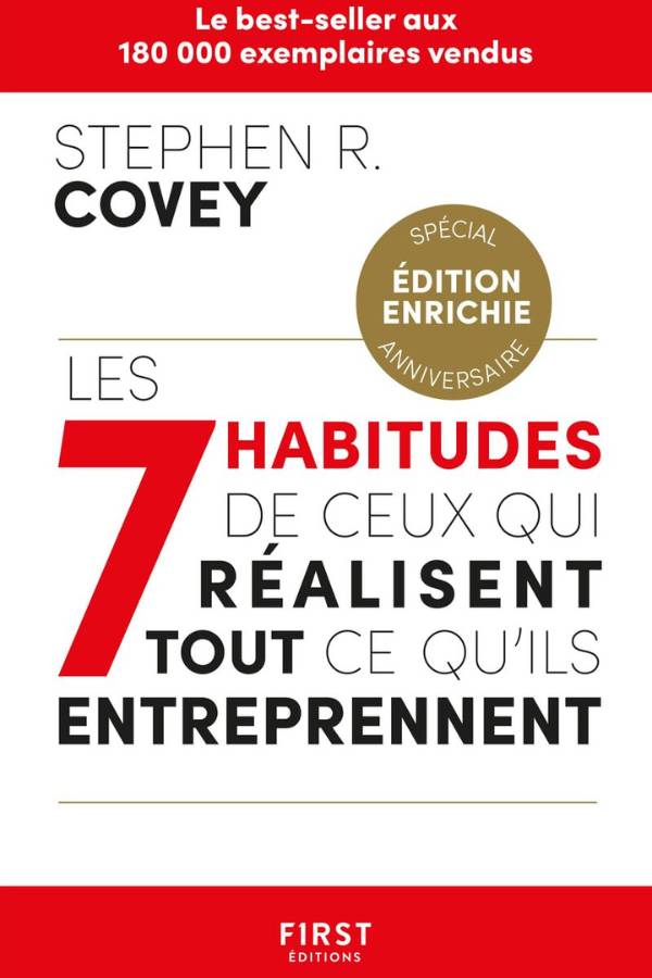 Avis Ikibook – Les 7 habitudes de ceux qui réalisent tout ce qu’ils entreprennent de Stephen Covey (couverture)