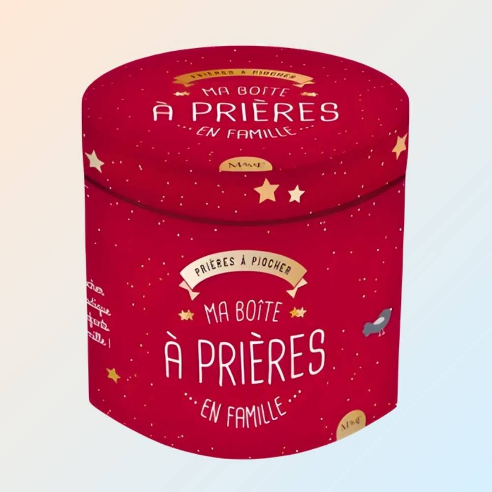 Avis Ikibook – Ma boîte à prières en famille MAME, coffret spirituel en papier avec prières quotidiennes pour partager en famille