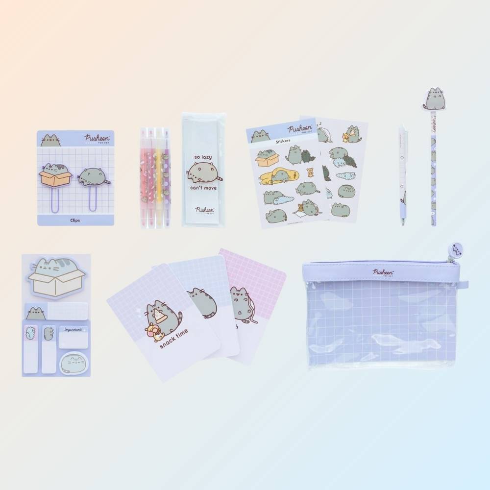 Avis Ikibook – Set Papeterie Erik Pusheen Moments, coffret kawaii et créatif pour ados et fans de papeterie